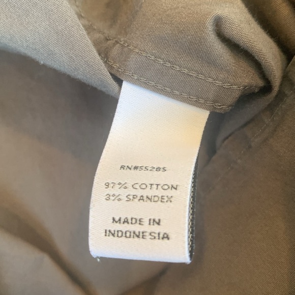 Express Men’s Small Gray Fitted Stretch Button Down Long Sleeve Dress Shirt - Picture 7 of 8